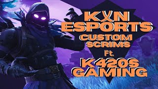Rising UnderDoG Invitational customs | Road To 1K | K420S Gaming #BGMI #LIVE