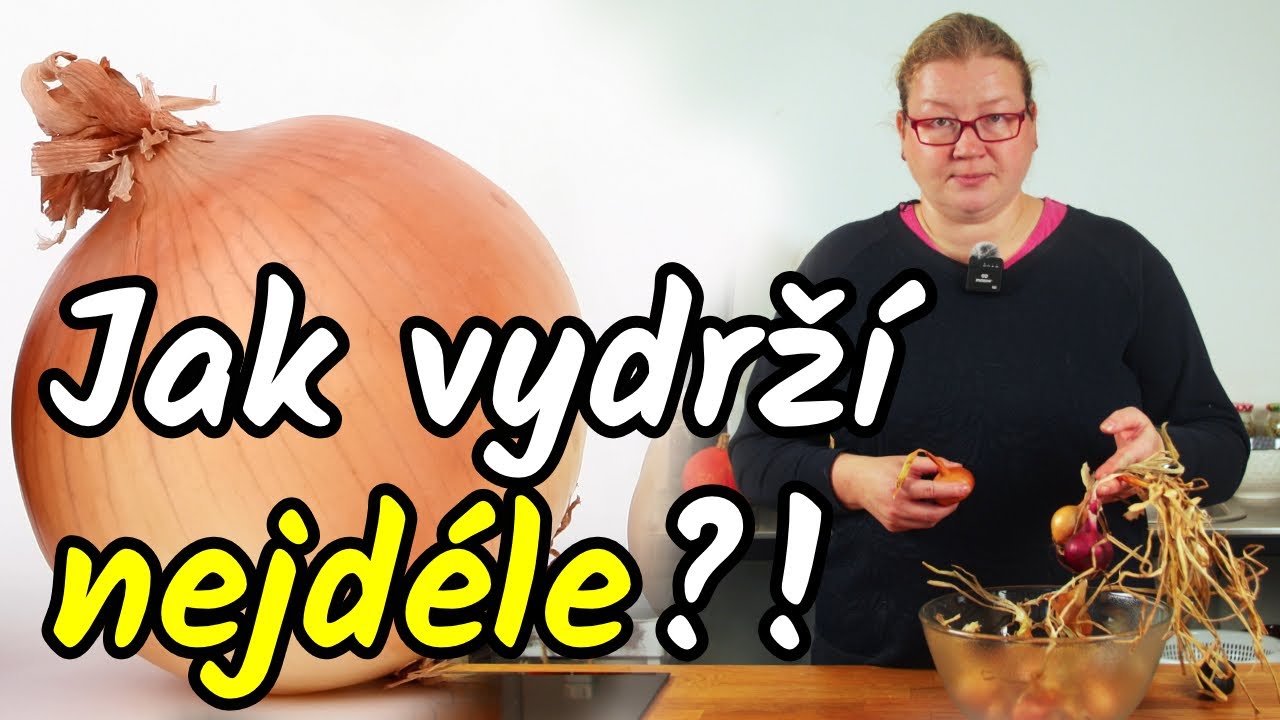 🧅 Než uskladníte CIBULI, musíte vidět toto video! 🤔Jak správně uskladnit cibuli aby dlouho vydržela?