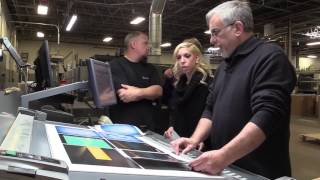 Commexis Behind the Scenes: Printing Press Check