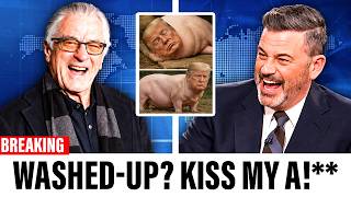 Trump TRASHES Robert De Niro, Then He & Jimmy Kimmel HUMILIATE the Sh*t Out of Him!