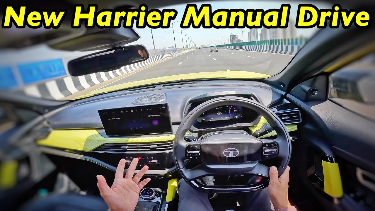 New Tata Harrier Manual Drive Review l Oh No 🤦🏻‍♂️ 