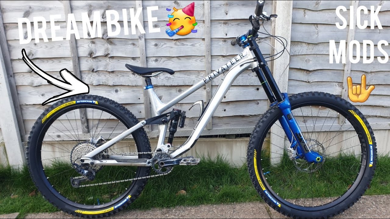 building my dream bike 🤘 downduro build - YouTube