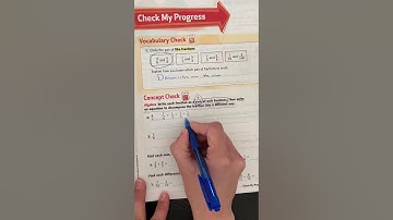 Check my progress chapter 9