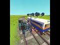 So I made my own train track switching vechicle in Scrap Mechanic #Shorts