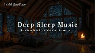 (No Ads) Peaceful Rainfall and Soft Piano 🌧️🌙 Relaxing Sleep Music for Stress Relief Tonight screenshot 5