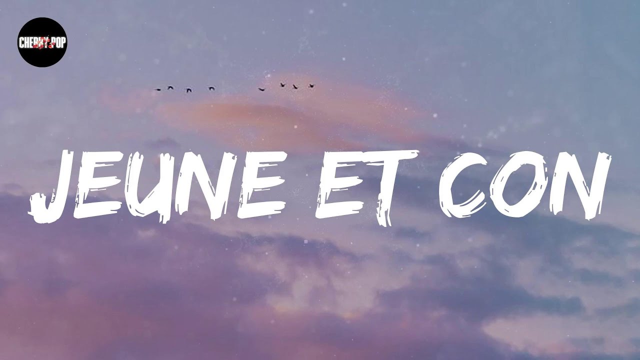 Saez - Jeune et con (Lyric video) - YouTube