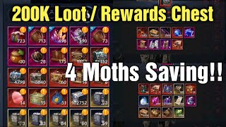 Black Desert Mobile Opening 200K + Loot & Rewards Chest - 4 Months Farming & Saving! screenshot 5