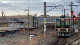 JR西日本 207系 T29編成 (折り返し)快速篠山口行 木津駅 入線