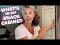 WHAT'S IN MY SNACK CABINET ~ MY FAVORITE SNACKS & THINGS I LOVE TO EAT