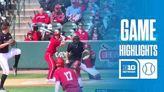 Indiana vs. Nebraska | HIGHLIGHTS | Big Ten Baseball | 03/29/26