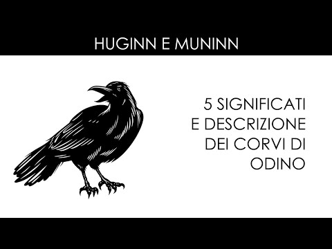 Huginn E Muninn - 5 Significati E Descrizione Dei Corvi Di Odino - Mondo Tatuaggi