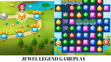 JEWEL LEGEND MATCH 3 PUZZLE 2020 WALKTHROUGH - PART 1 (1 - 5)