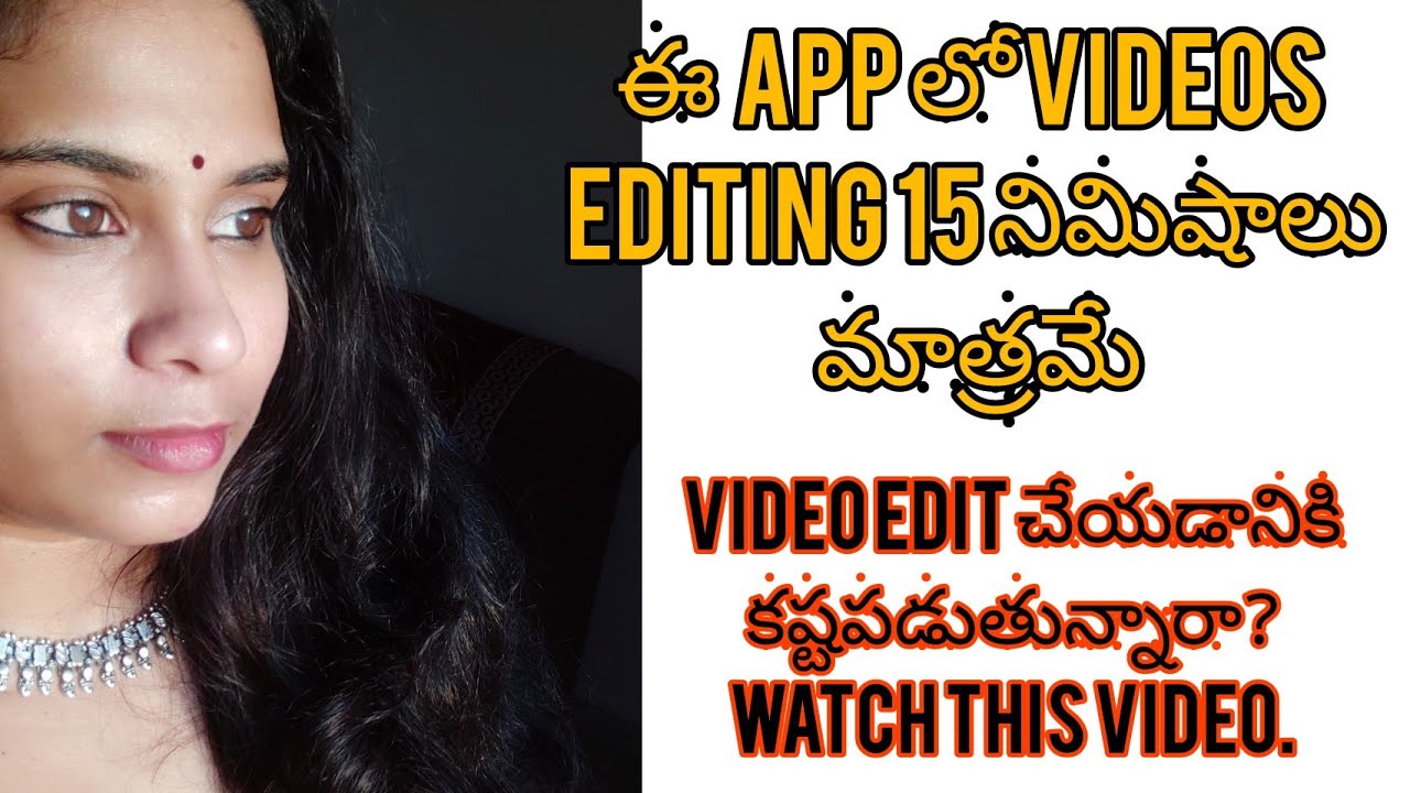 How to use inshot app Easy video editing explaination in Telugu