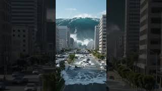 Giant Tsunami Destroys Entire City | Realistic Disaster Simulation