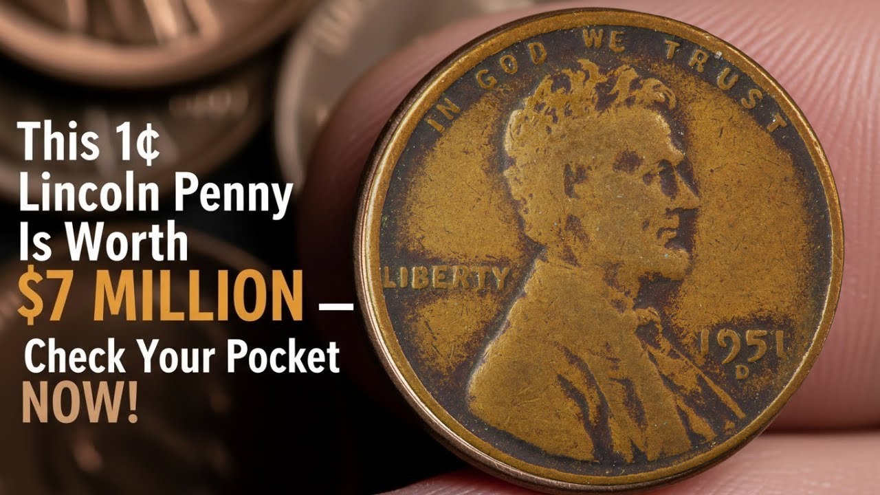 This 1¢ Lincoln Penny Is Worth $7 MILLION — Check Your Pocket NOW!