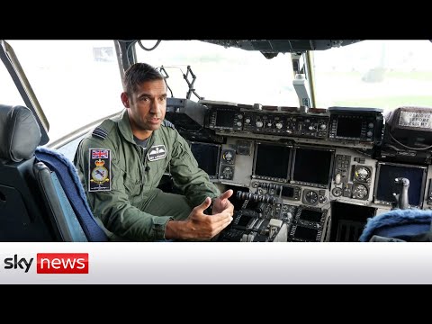 Afghanistan: RAF pilot reveals near miss on the runway at Kabul airport