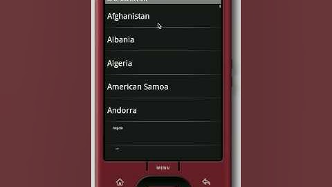 Android ListView with animation effect.