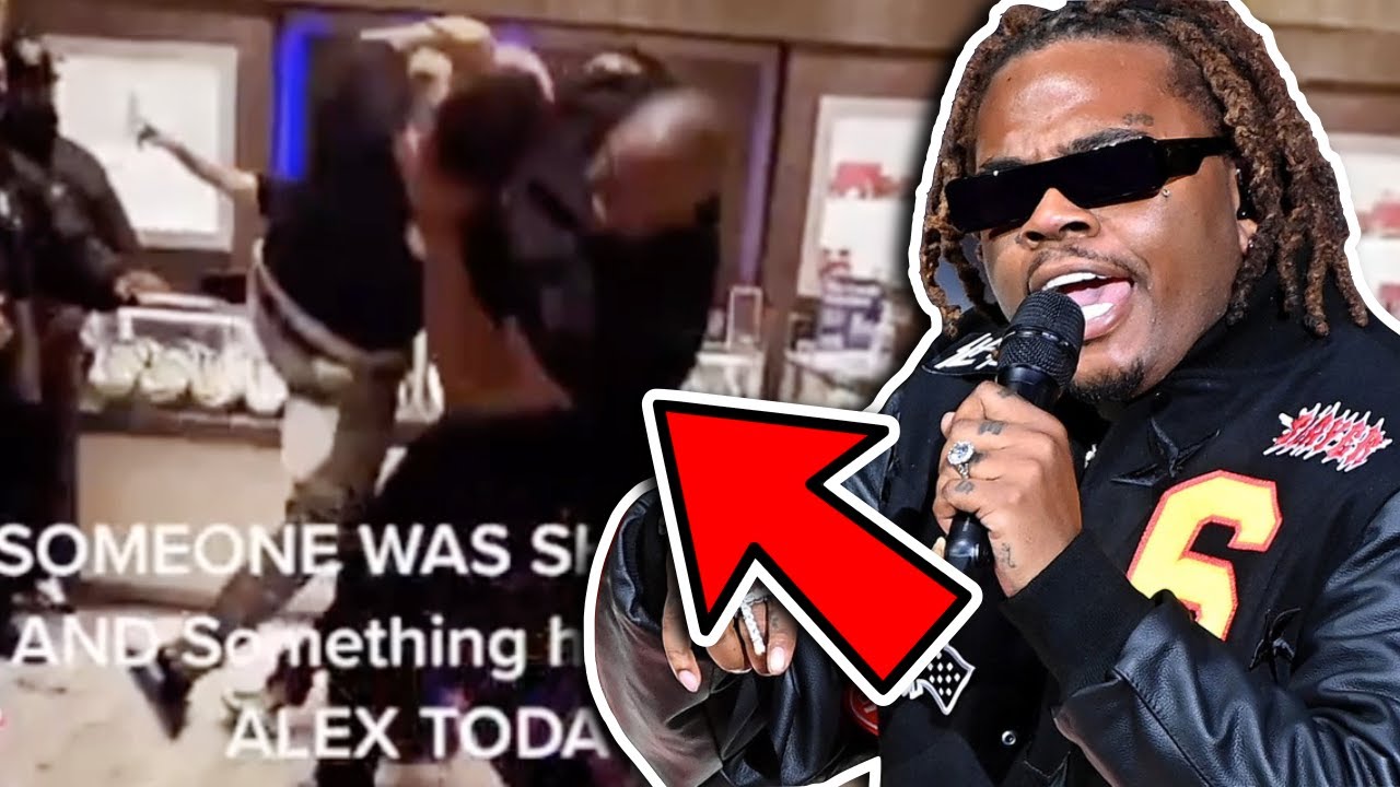 Gunna's Security CHOKE FLIPS Fan While Shopping YouTube