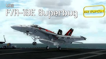 FSX F-18 Super Hornet (Boeing) - US Navy carrier-based multirole fighter aircraft