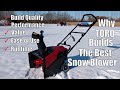 Here Is The Best Battery Operated Snow Blower! Toro 21" Power Clear E21 60-Volt 7.5Ah Snowblower