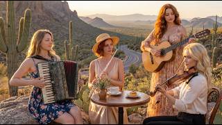 A Quiet Sunset in Tuscany | Peaceful Flamenco Guitar, Accordion & Irish Flute