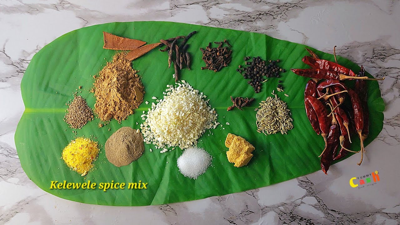how-to-make-perfect-kelewele-spice-mix-kelewele-spice-recipe-yummy
