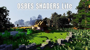 Osbes Shaders realista para minecraft bedrock 1.21+ realistic rain