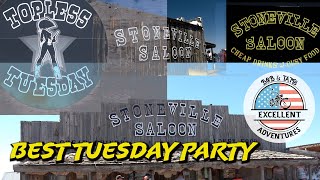 STONEVILLE SALOON  TOPLESS TUESDAY PARTY