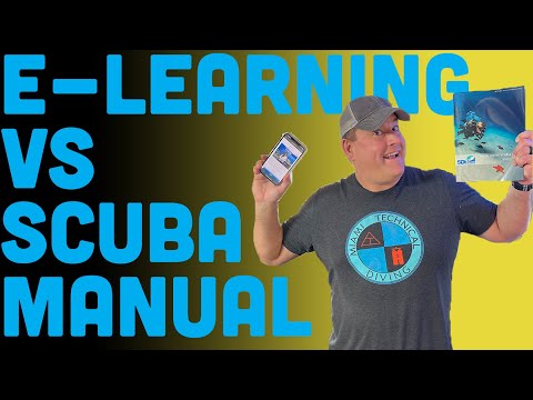 eLearning Vs Manuals Self Study for Scuba Diving Courses