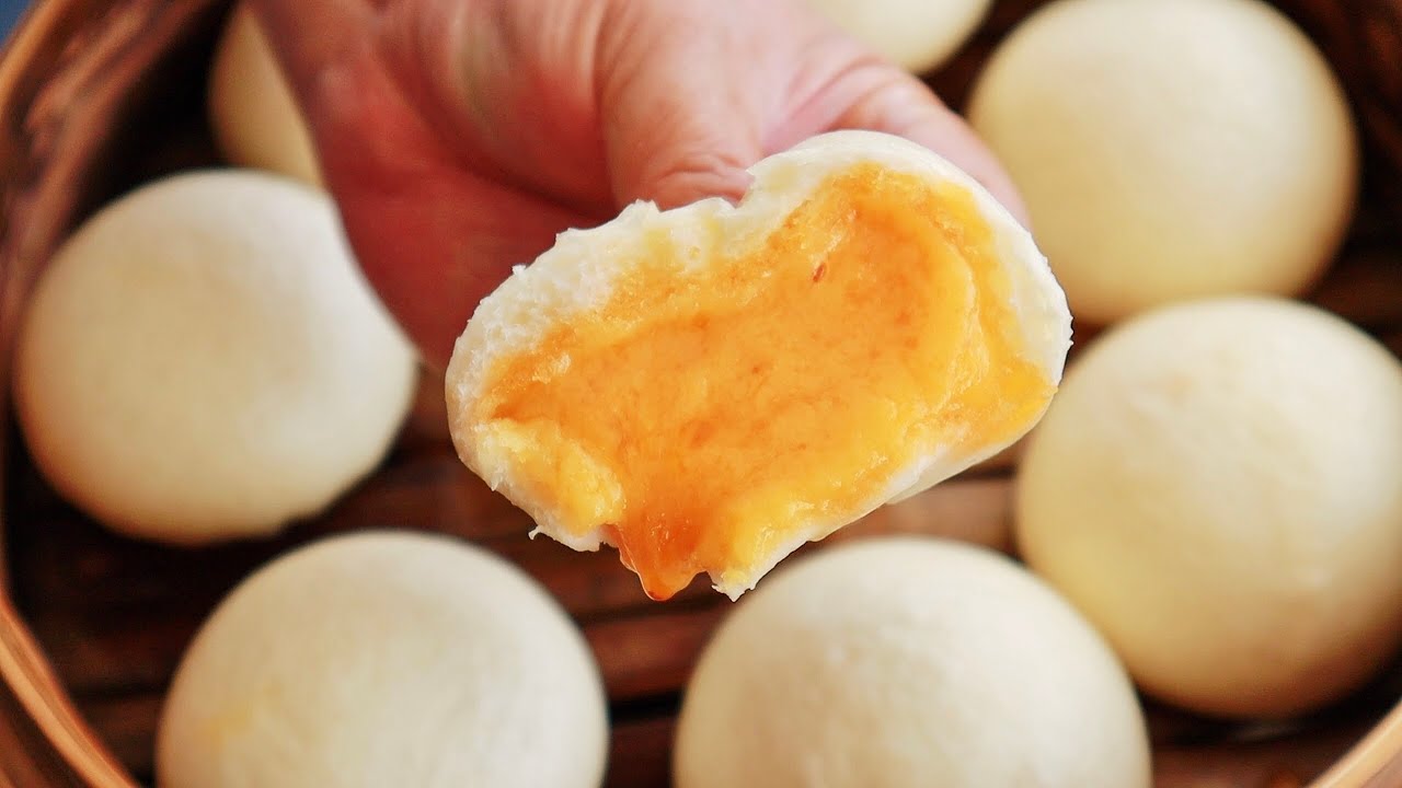3個竅門告訴你❗️酒樓大廚的詳細食譜大公開，自製流芯奶黃包成功💯，驚人的好吃，沒有花錢就學到製作技術【阿栗食譜376】
