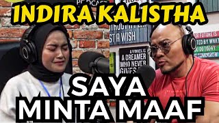 INDIRA KALISTHA MINTA MAAF KLARIFIKASI