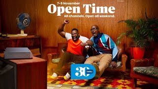 Open Time Is Back 7 - 9 November Dstv