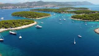 Pakleni Islands, Hvar - 4K drone footage