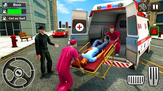 City Ambulance Emergency Rescue Simulator 2020 #1 Policeman Van Drive - Android Gameplay screenshot 5