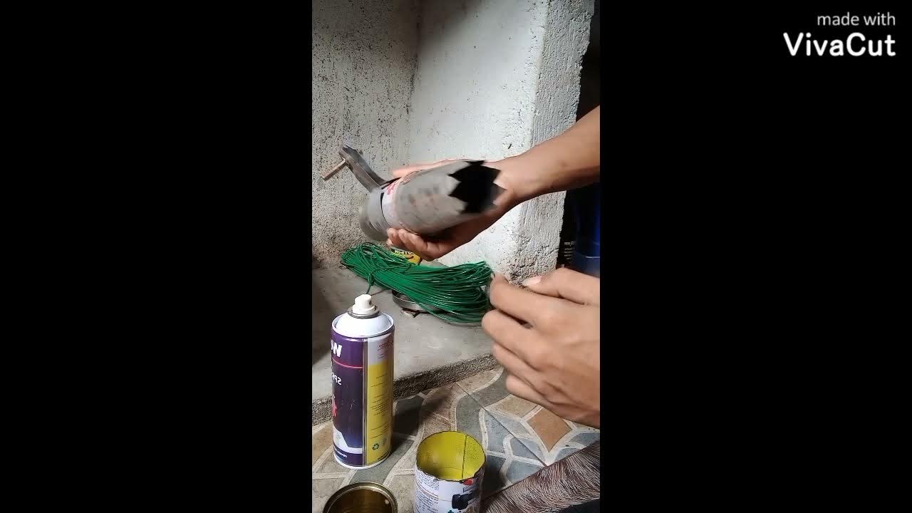 Diy Canister Open Pipe Using Bosny Ready na sa New year (Tagalog