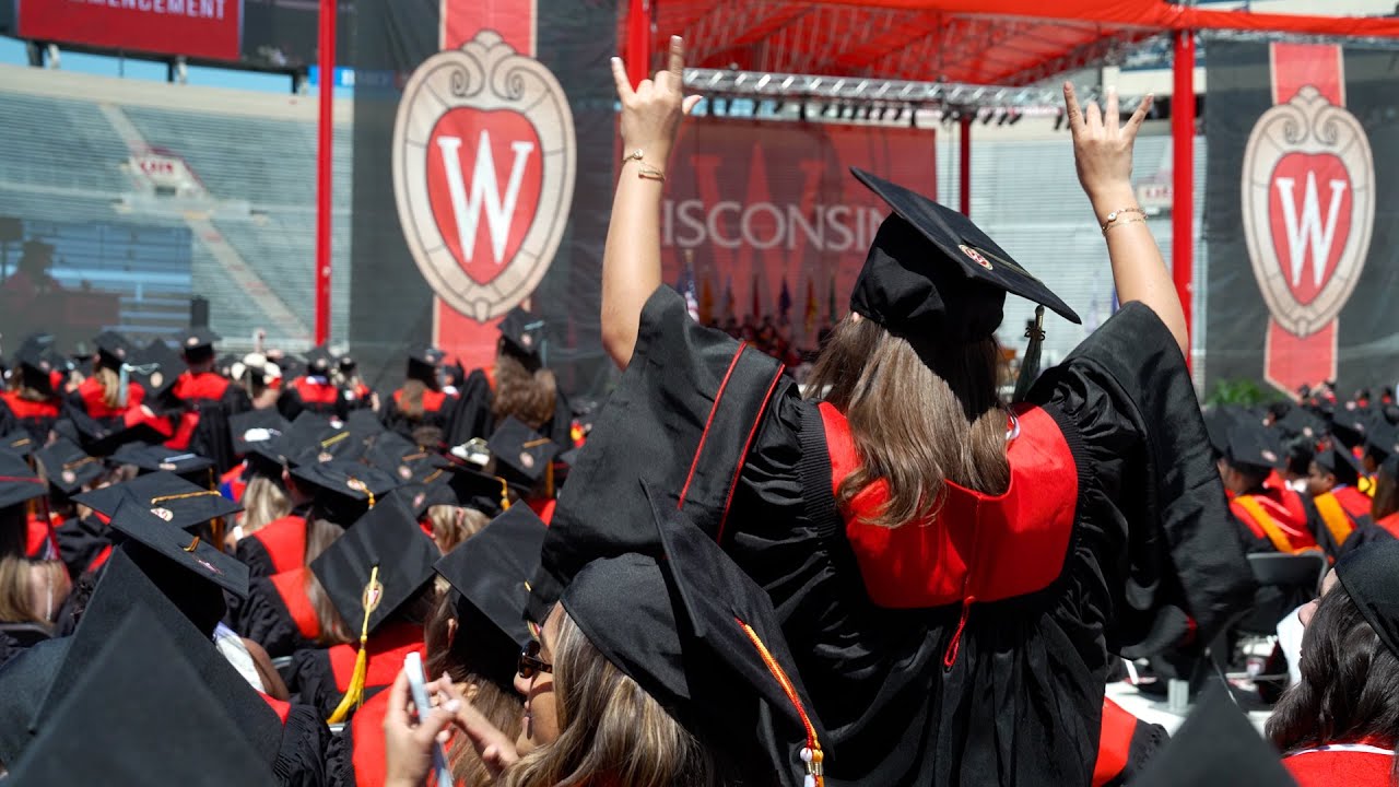 Celebrating #Badgers at the Spring 2025 Commencement!