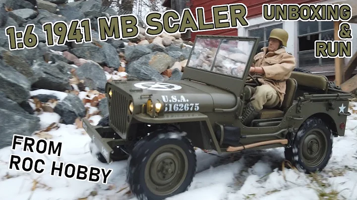 1941 MB SCALER 1/6 SCALE RTR FROM ROC HOBBY: UNBOXING AND RUN