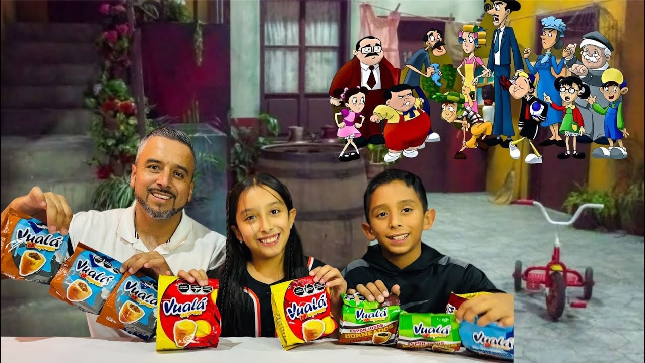 Abrimos Vualas Sorpresas de CHESPIRITO Y EL CHAVO DEL OCHO 