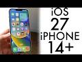 iOS 27 On iPhone 14 Plus! (New Features, Battery &amp; Performance)