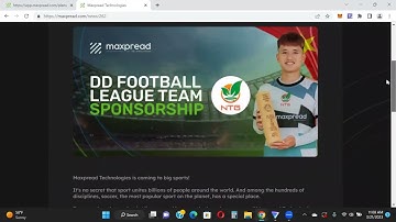 Maxpread Technologies - New Sports Sponsorship