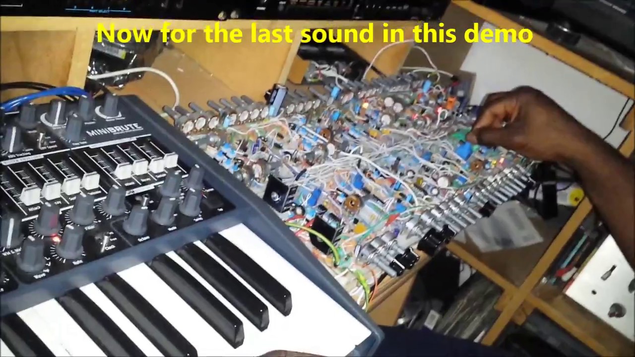 DIY analog synth project part 10i (Sound Examples Arp sequences) YouTube