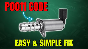 P0011 CODE : Camshaft Timing Over Advanced Explained ||