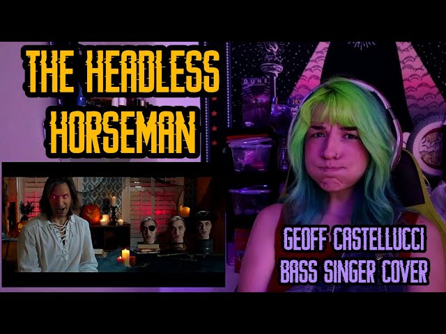 REACTION | GEOFF CASTELLUCCI THE HEADLESS HORSEMAN | BASS SINGER COVER class=