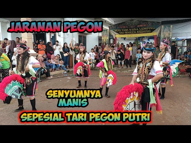 SENI TARI JARANAN PEGON PUTRI Srikandi Jaranan TRI WAHYU BUDOYO class=