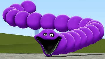 I FOUND NEW ROBLOX PURPLE HUNGRY WORM In Garry