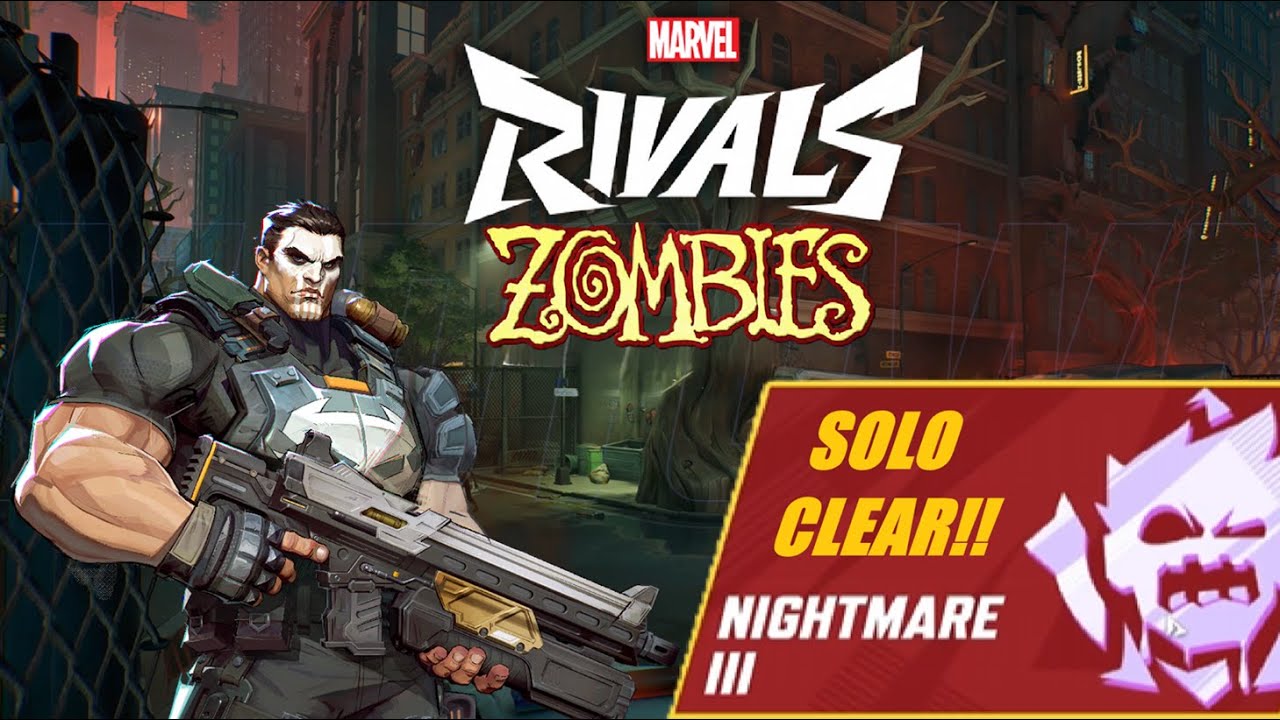 Nightmare Marvel Rivals *UNDEAD DEMOLISHER* Unlocked!! | Solo Nightmare III CLEAR with Punisher ...