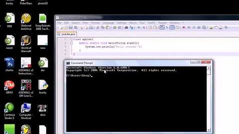 Java Programming Tutorial   2   Running a Java Program