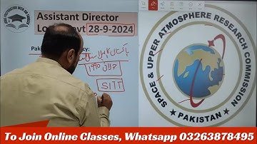 Today PPSC Assistant Director local govt  GK Portion Solved  28-09-2024 |PPSC CSS NTS PMS FPSC GK