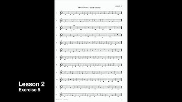 Rubank Elementary Method for Clarinet: Lesson 2
