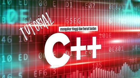#VIDEO PEMROGRAMAN C++‼️ (mengukur tinggi dan berat badan)